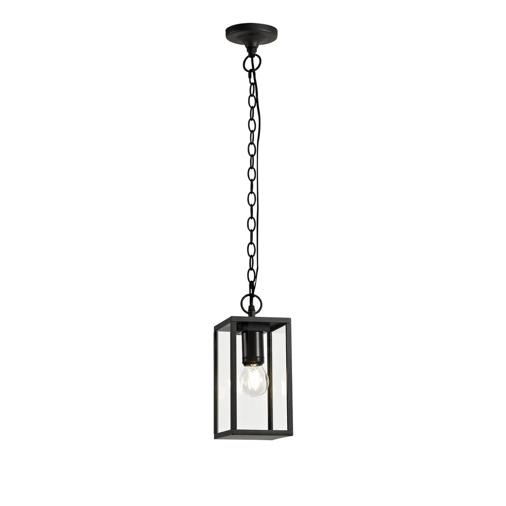 NL71189 Mateo Outdoor Pendant 1 Light Graphite Black
