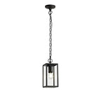 NL71189 Mateo Outdoor Pendant 1 Light Graphite Black