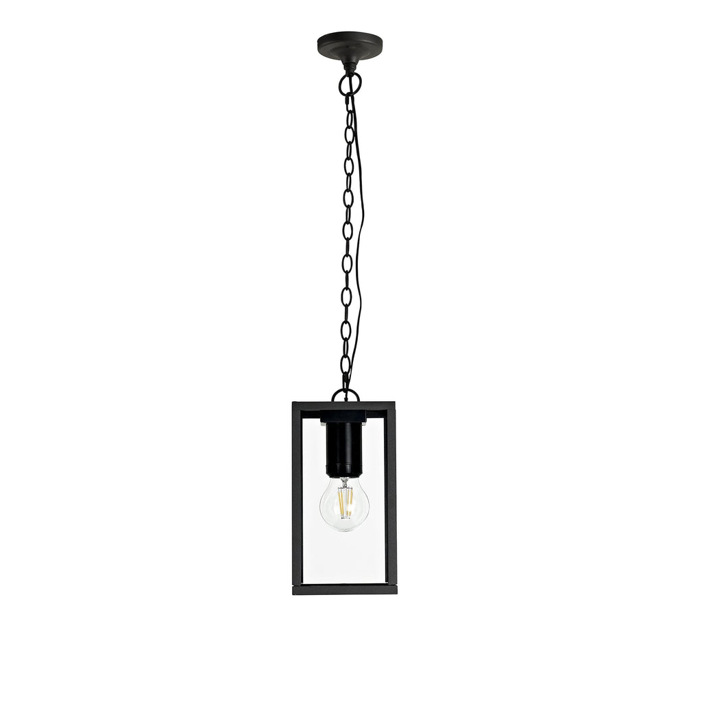NL71189 Mateo Outdoor Pendant 1 Light Graphite Black