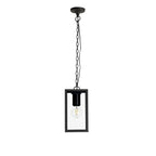 NL71189 Mateo Outdoor Pendant 1 Light Graphite Black
