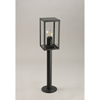 NL71199 Mateo Outdoor Short Post 1 Light Graphite Black