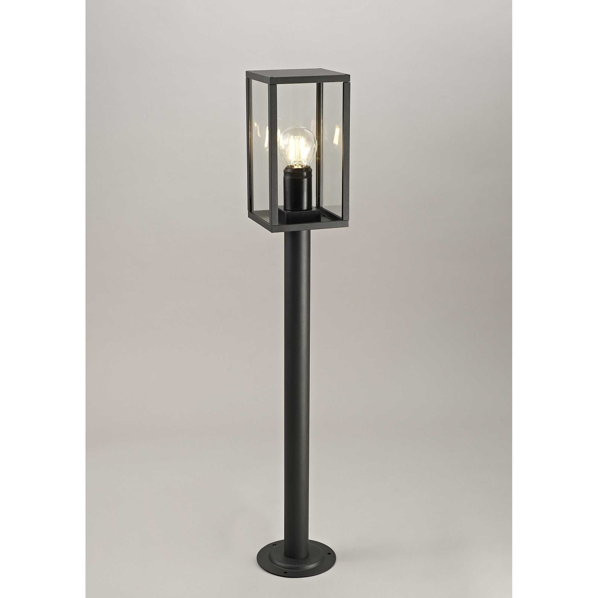 NL71209 NL71209 Mateo Outdoor Tall Post 1 Light Graphite Black