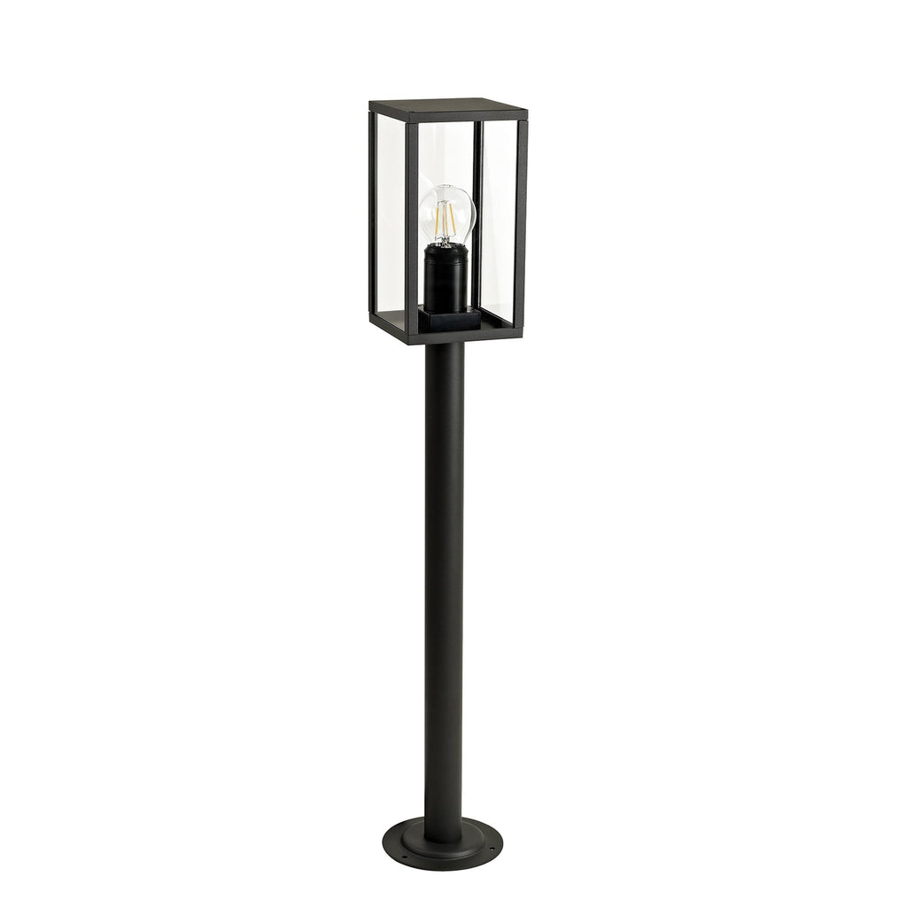 NL71209 NL71209 Mateo Outdoor Tall Post 1 Light Graphite Black