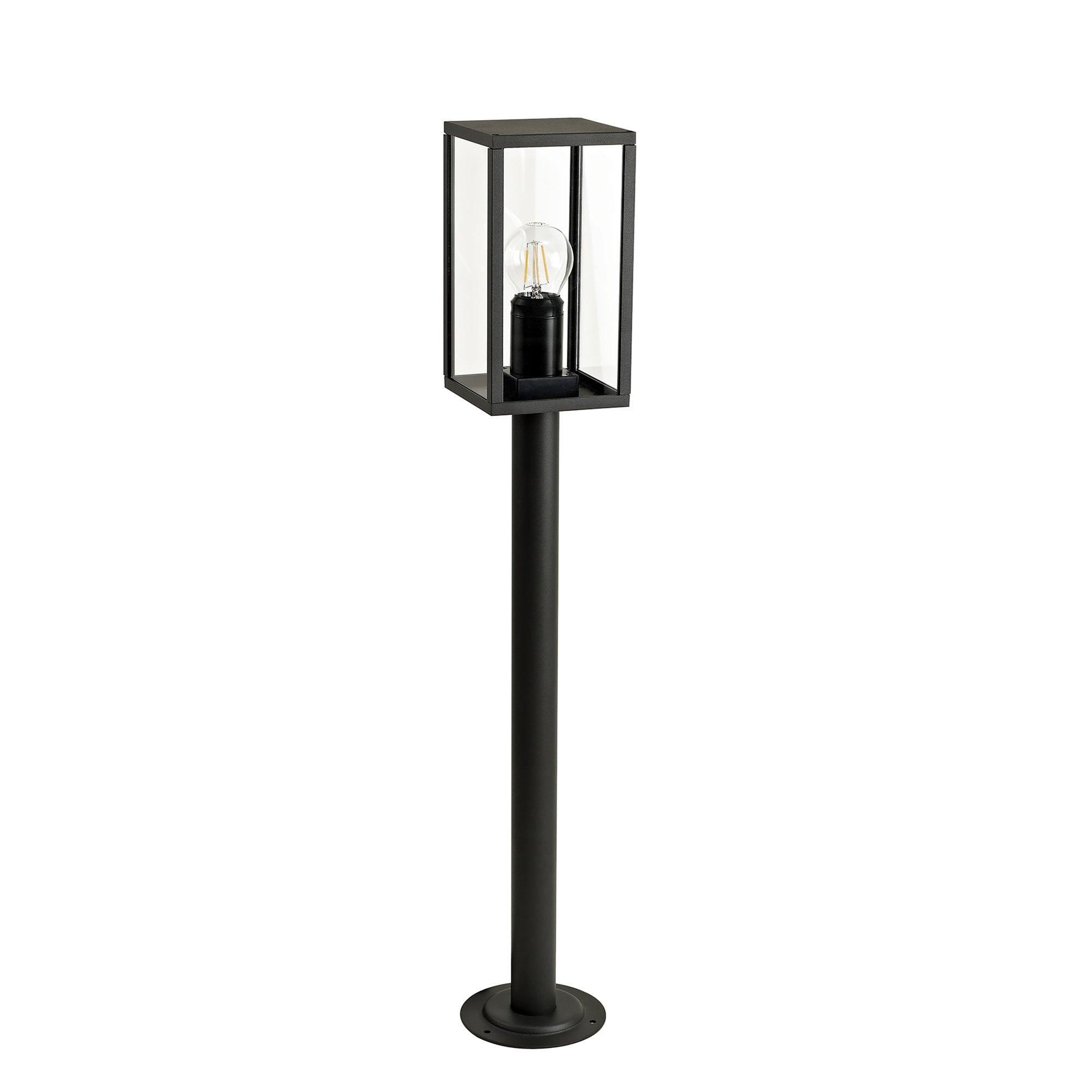 NL71209 NL71209 Mateo Outdoor Tall Post 1 Light Graphite Black