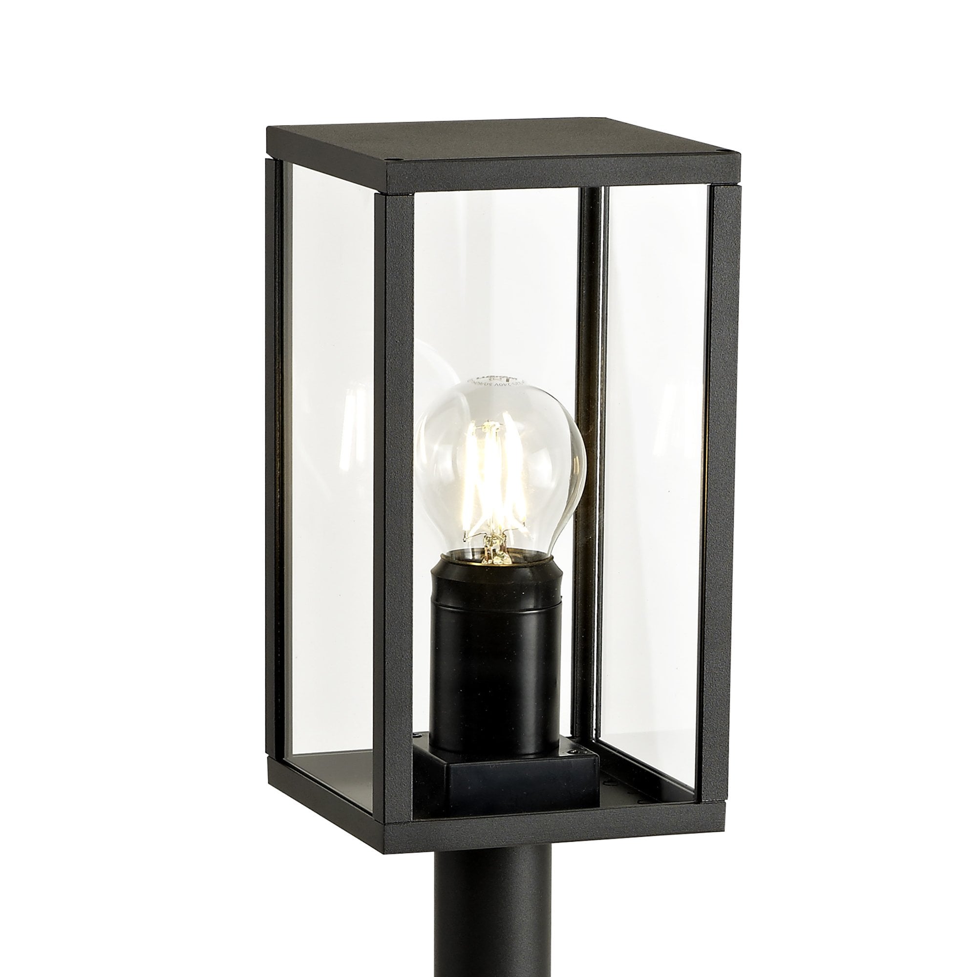 NL71209 NL71209 Mateo Outdoor Tall Post 1 Light Graphite Black