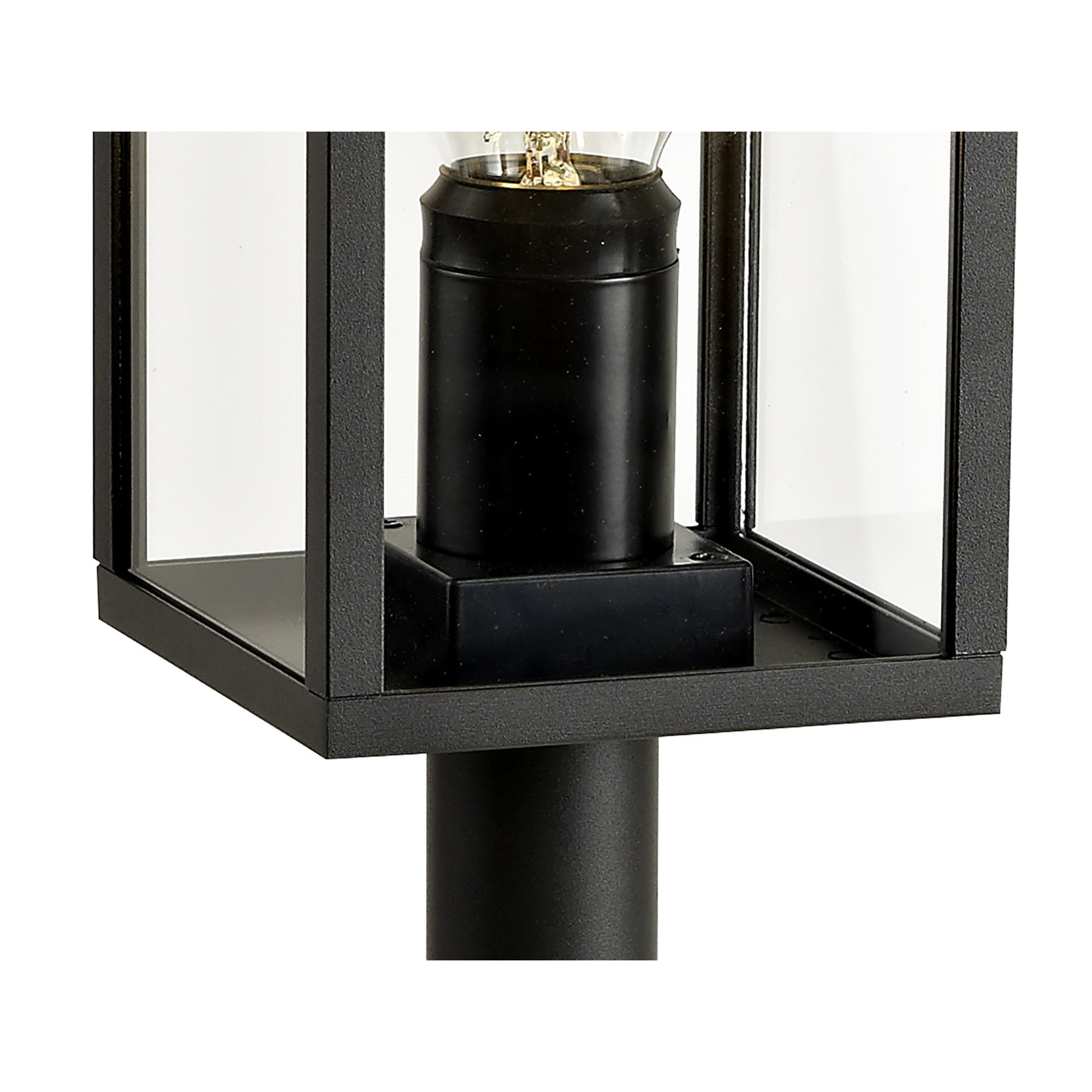 NL71209 NL71209 Mateo Outdoor Tall Post 1 Light Graphite Black