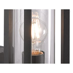 NL70609 Maximus Outdoor Wall Lamp Lantern 1 Light Anthracite