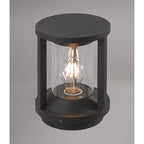 NL70619 Maximus Outdoor Pillar Lamp 1 Light Anthracite