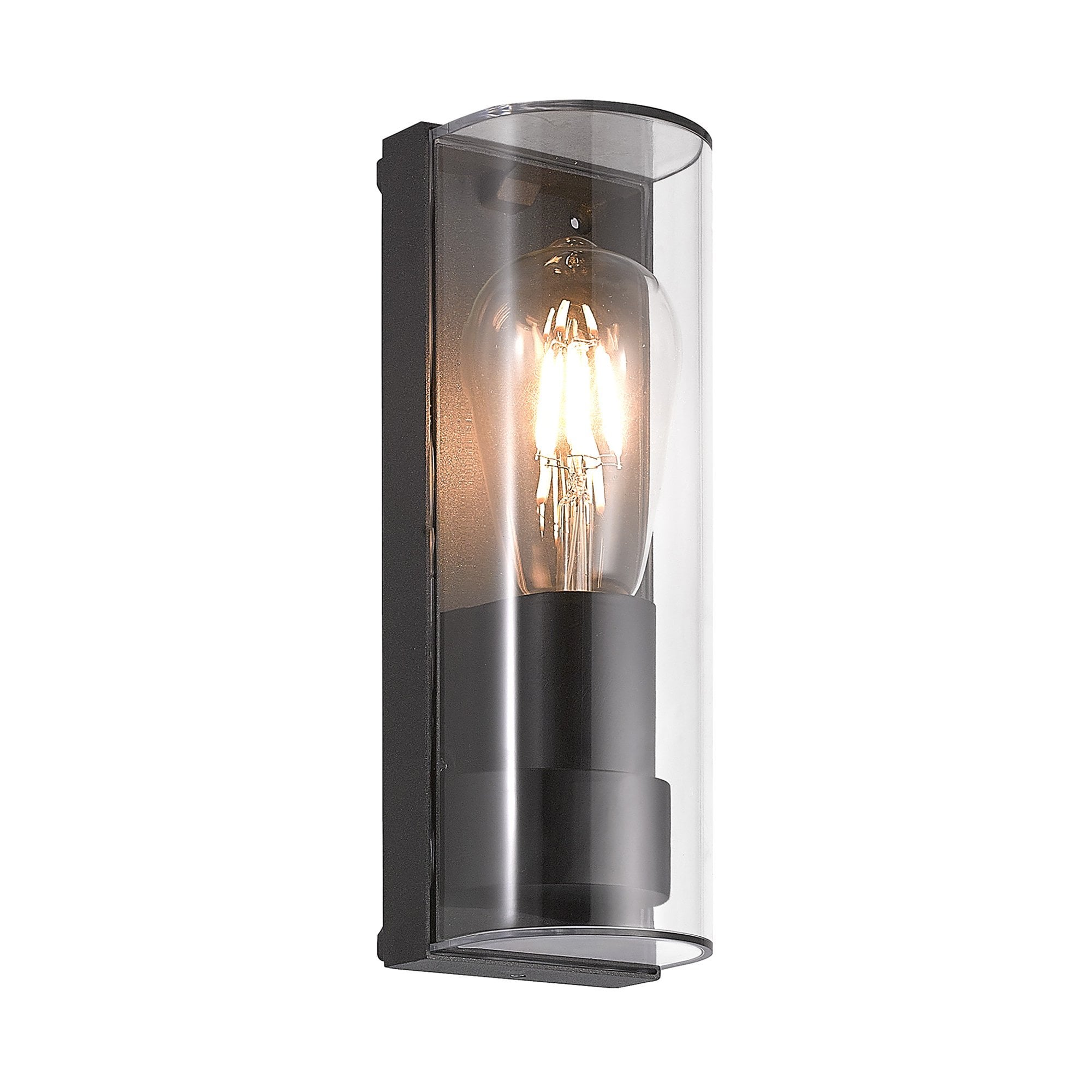 Maximus Outdoor Wall  Lamp Curved 1 Light Anthracite