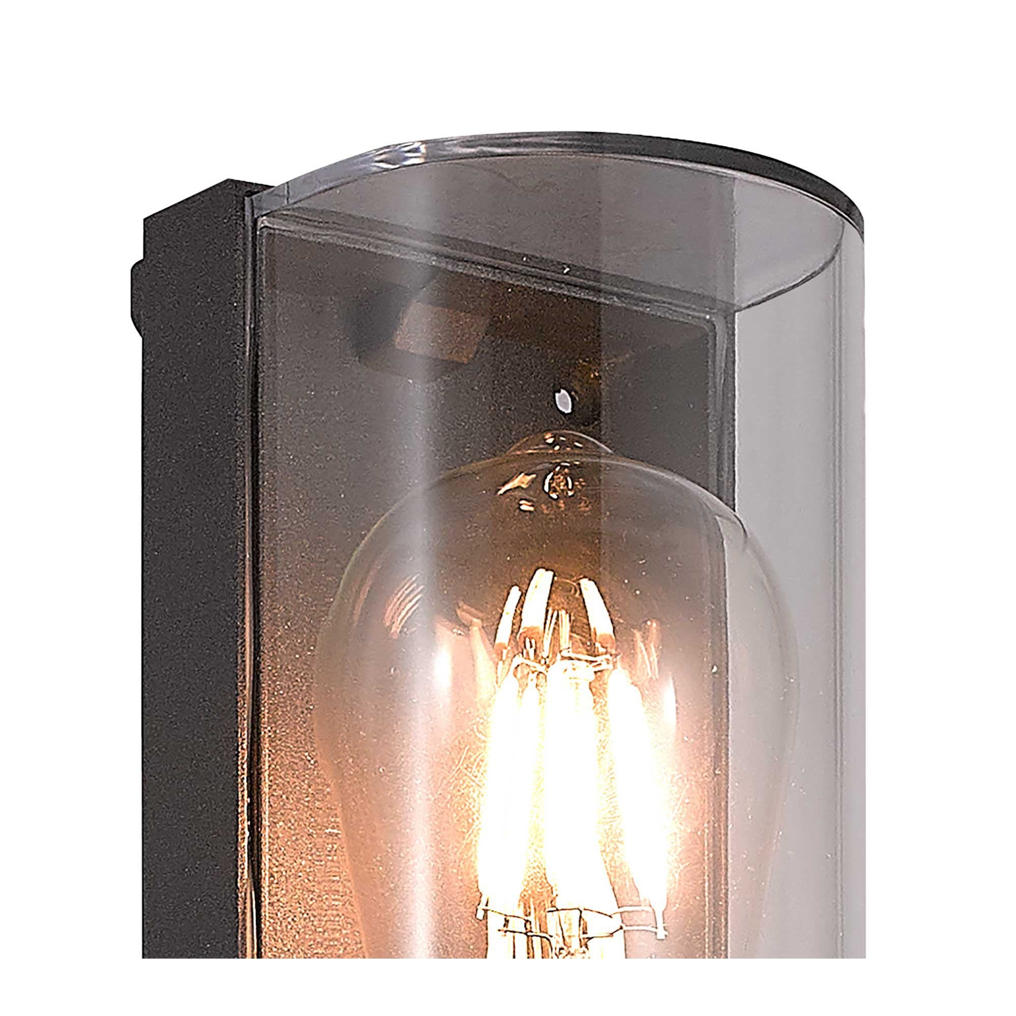 Maximus Outdoor Wall  Lamp Curved 1 Light Anthracite