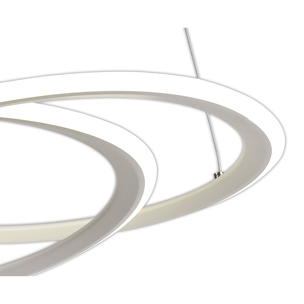 NL77699 Melisa Pendant LED Dimmable Matt White