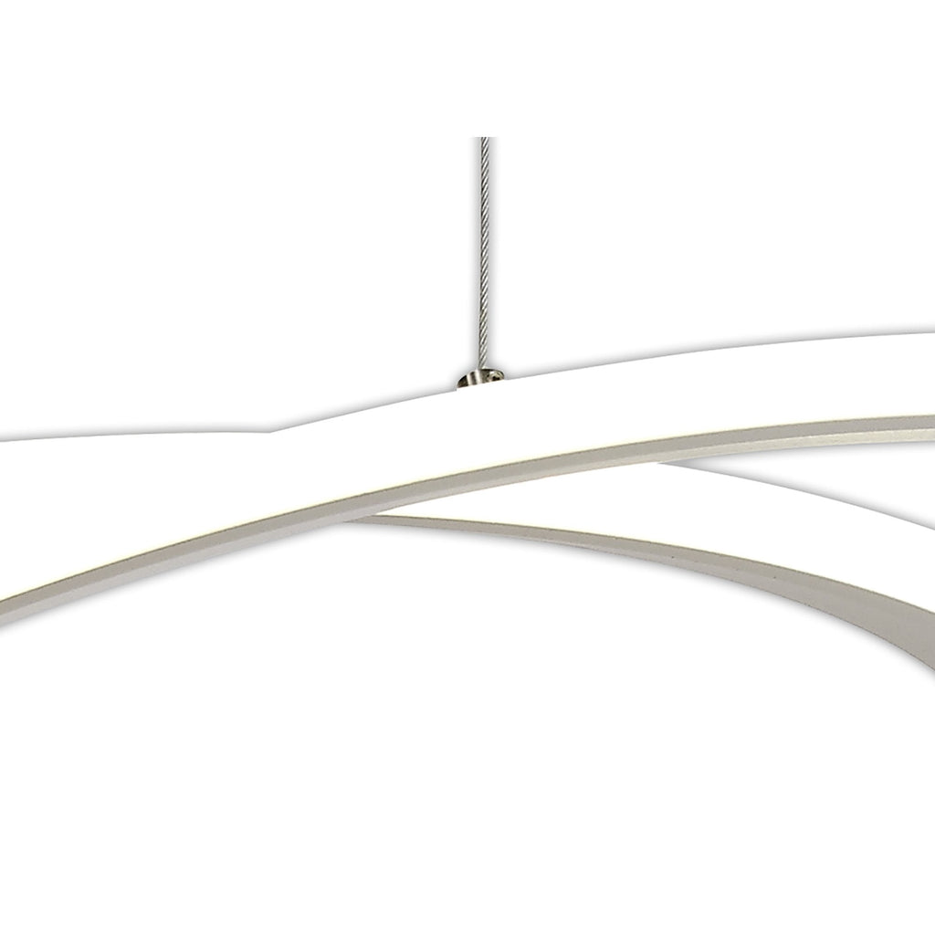 NL77699 Melisa Pendant LED Dimmable Matt White