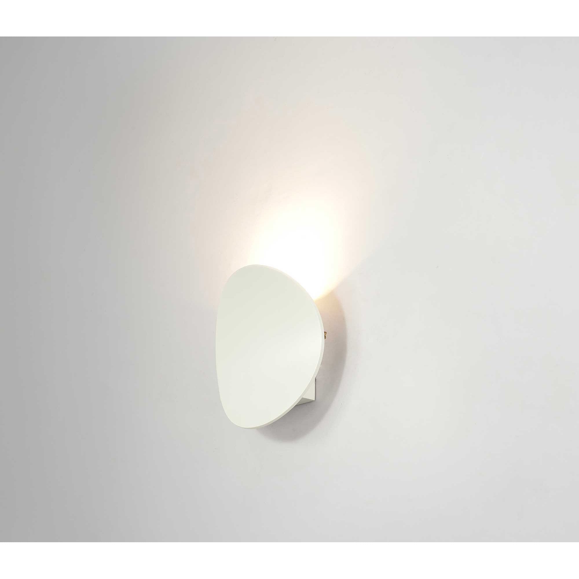 NL72199 Mia Outdoor Wall Lamp LED Sand White