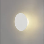 NLK03769 Modena Magnetic Base Wall Lamp LED 15cm Round Sand White
