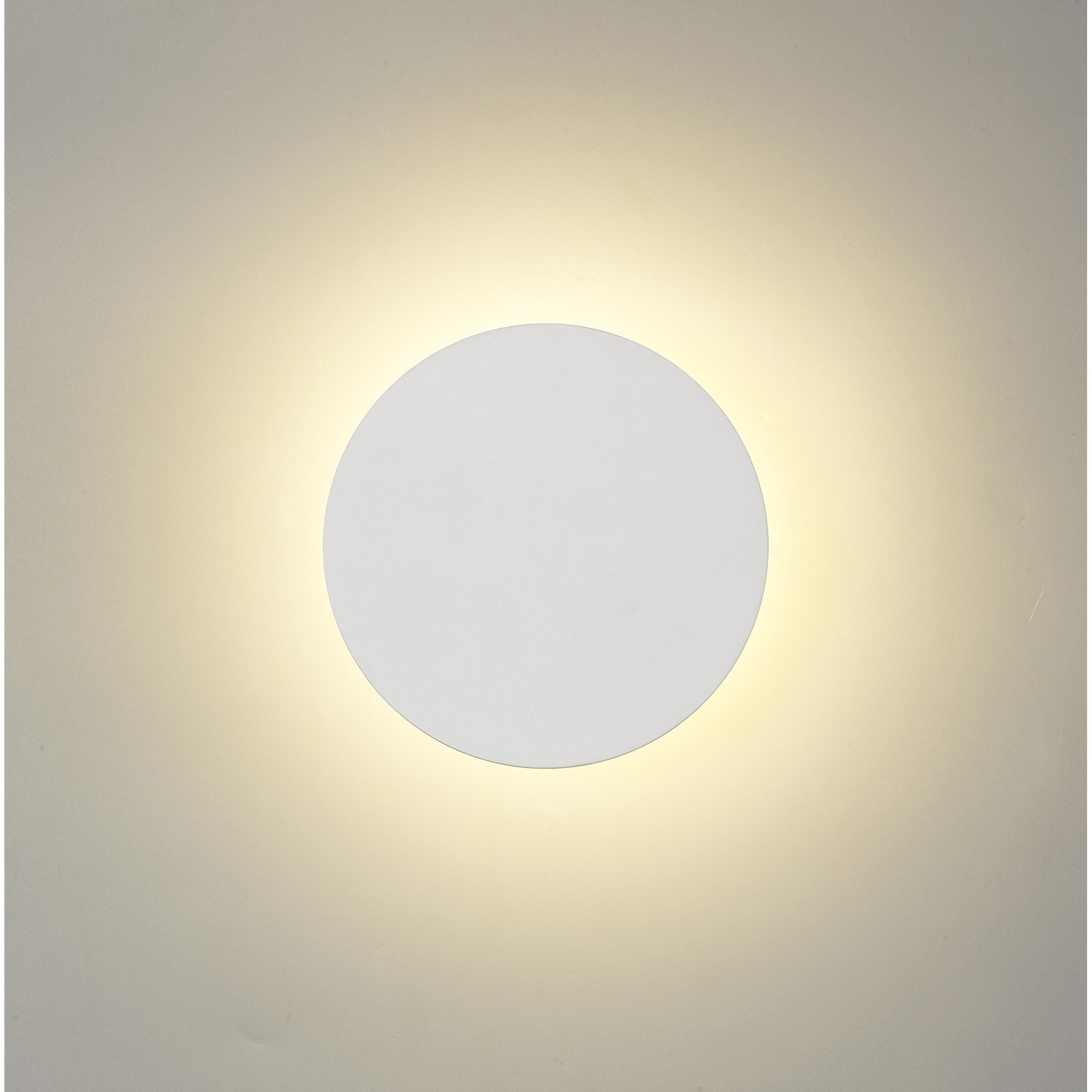 NLK03769 Modena Magnetic Base Wall Lamp LED 15cm Round Sand White