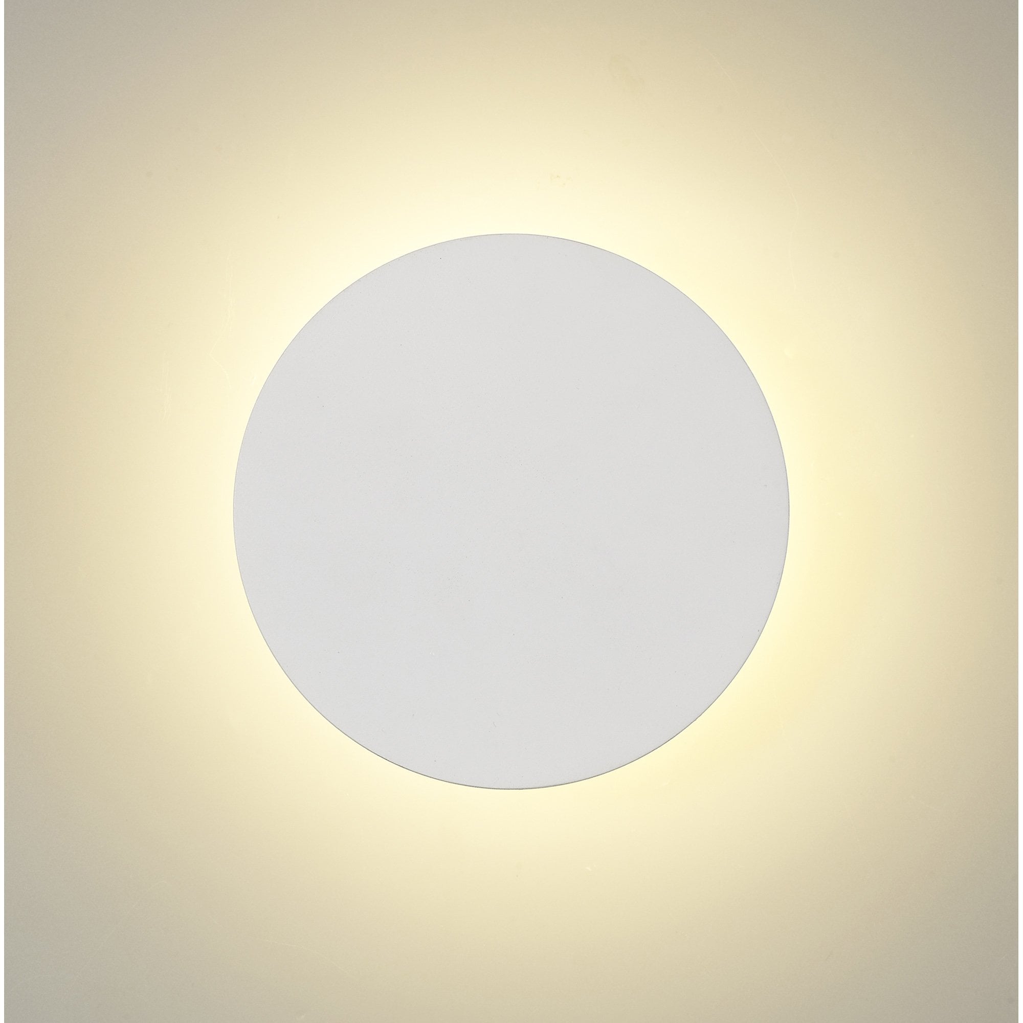 NLK03779 Modena Magnetic Base Wall Lamp LED 20cm Round Sand White