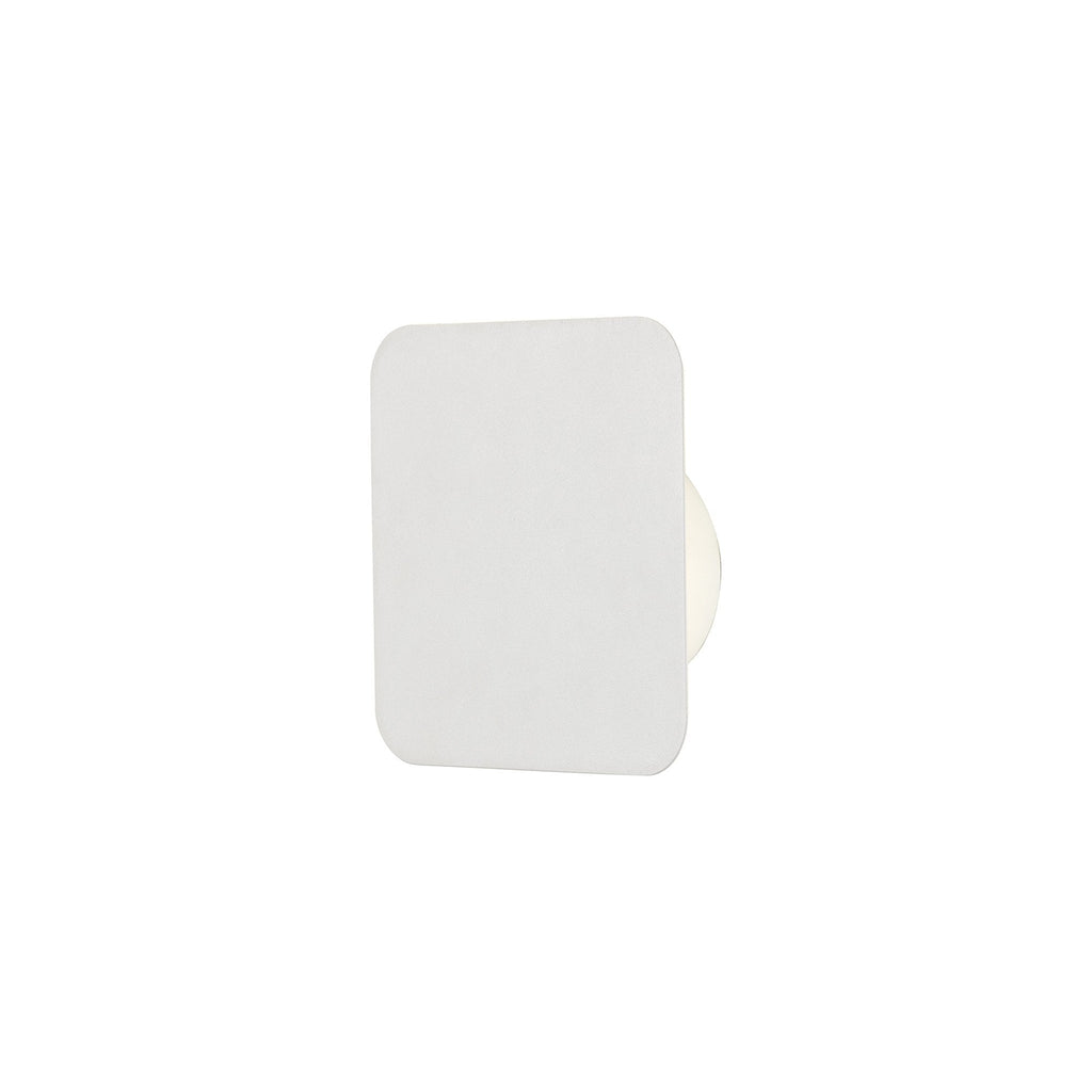 NLK03789 Modena Magnetic Base Wall Lamp LED 15cm Square Sand White