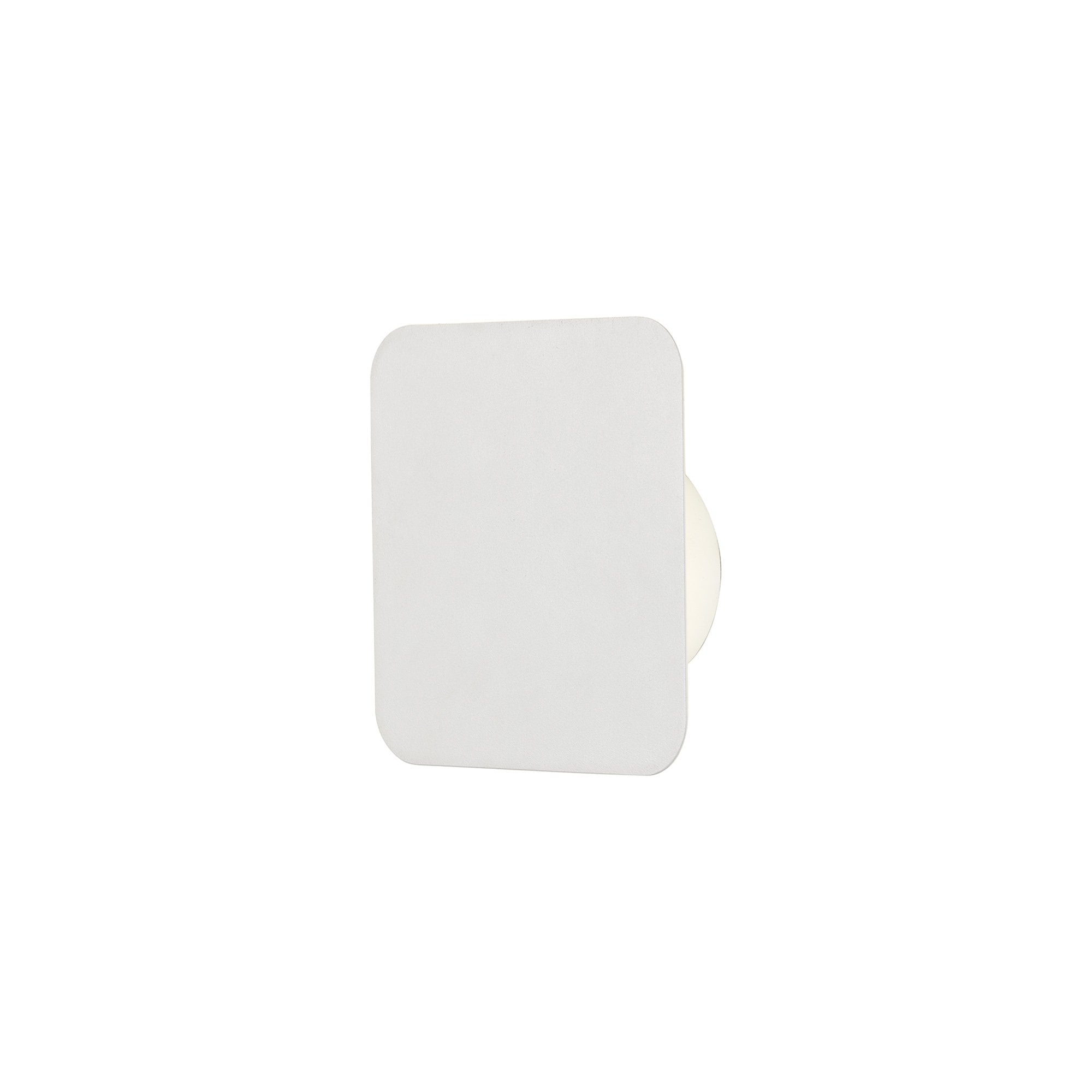 NLK03789 Modena Magnetic Base Wall Lamp LED 15cm Square Sand White