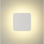 NLK03789 Modena Magnetic Base Wall Lamp LED 15cm Square Sand White