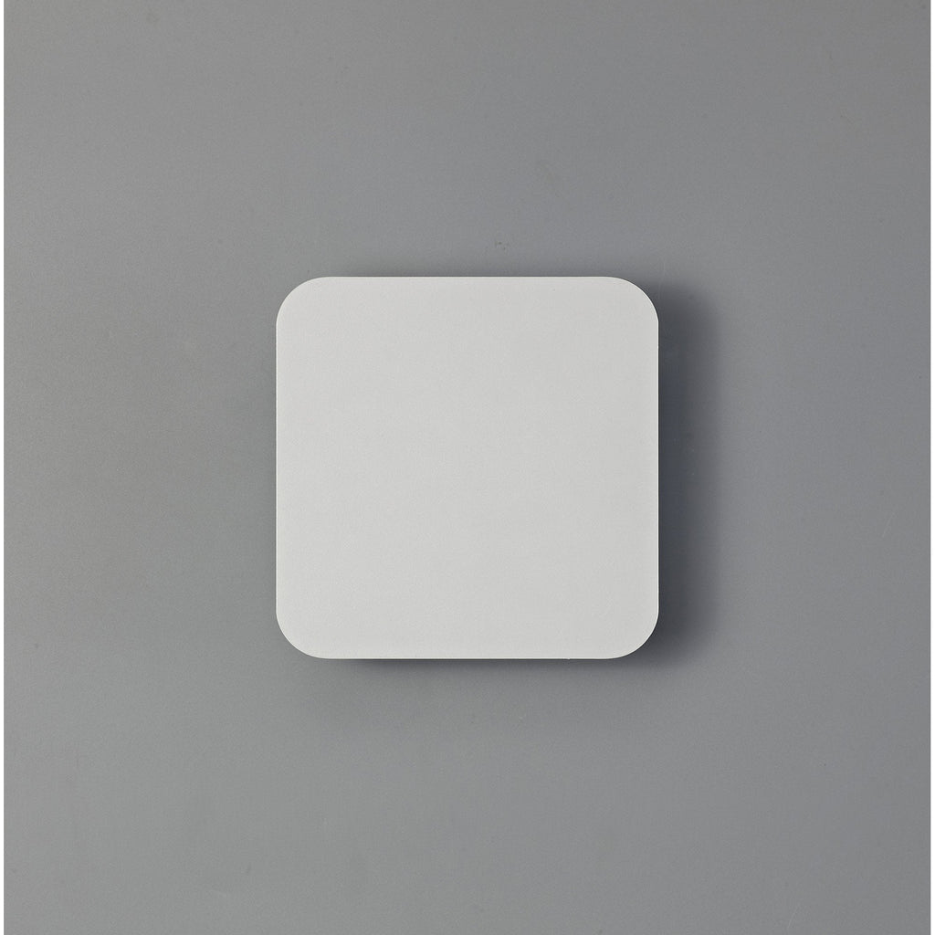 NLK03789 Modena Magnetic Base Wall Lamp LED 15cm Square Sand White