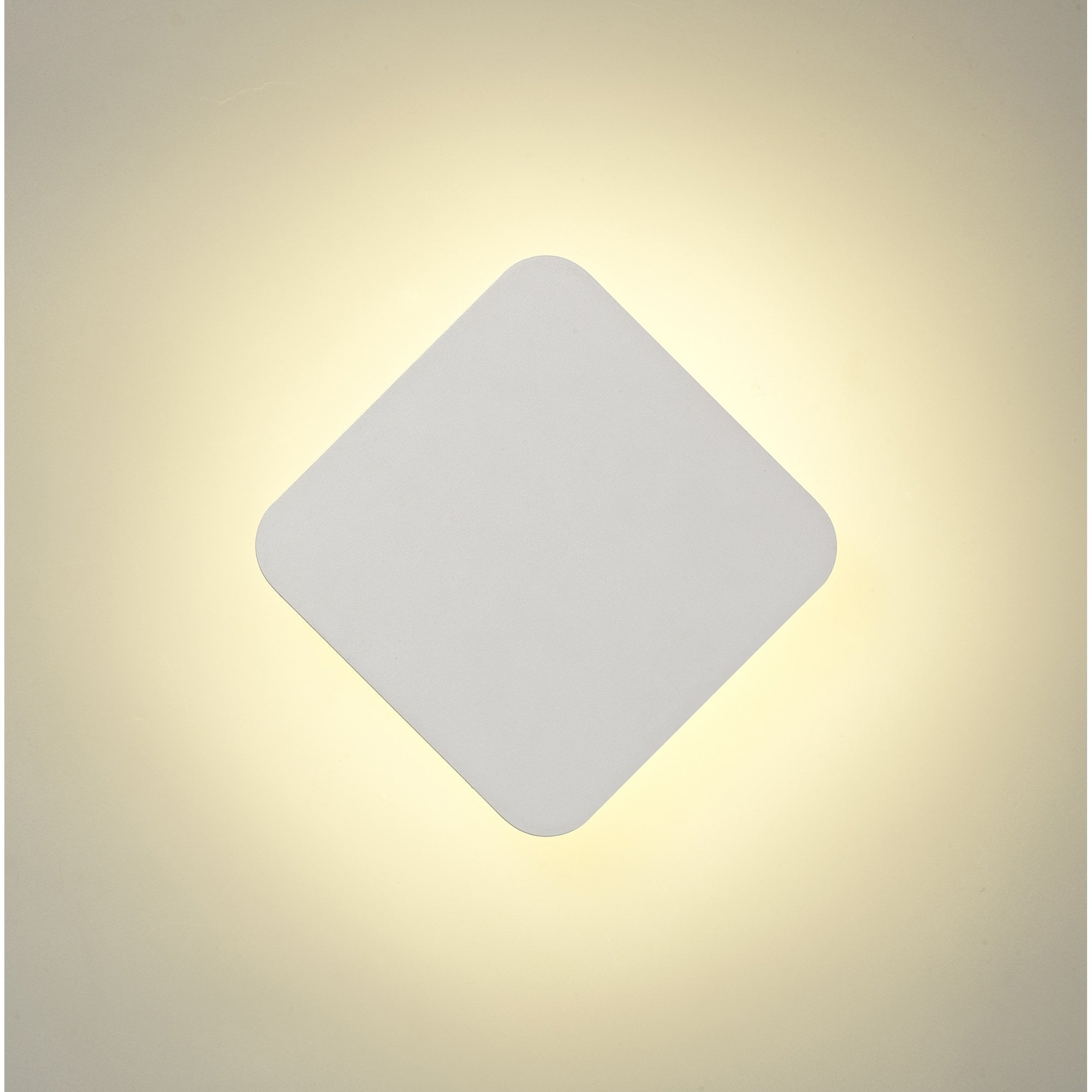 NLK03799 Modena Magnetic Base Wall Lamp LED 15cm Diamond Sand White