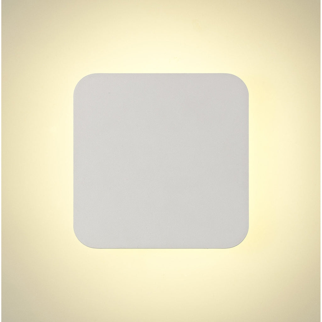NLK03809 Modena Magnetic Base Wall Lamp LED 20cm Square Sand White