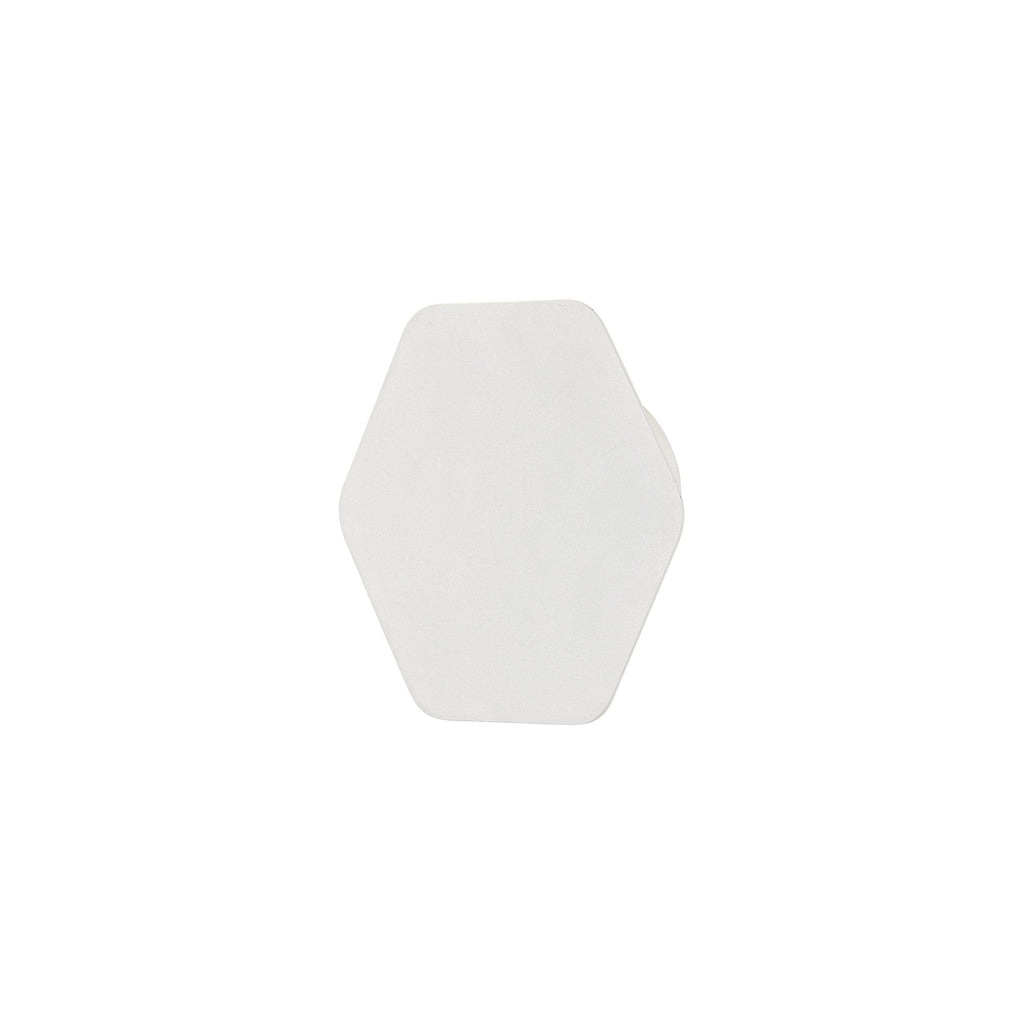 NLK03829 Modena Magnetic Base Wall Lamp LED 15cm Horizontal Hexagonal Sand White