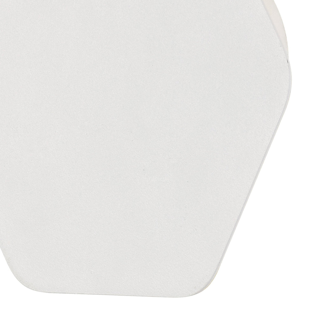 NLK03829 Modena Magnetic Base Wall Lamp LED 15cm Horizontal Hexagonal Sand White
