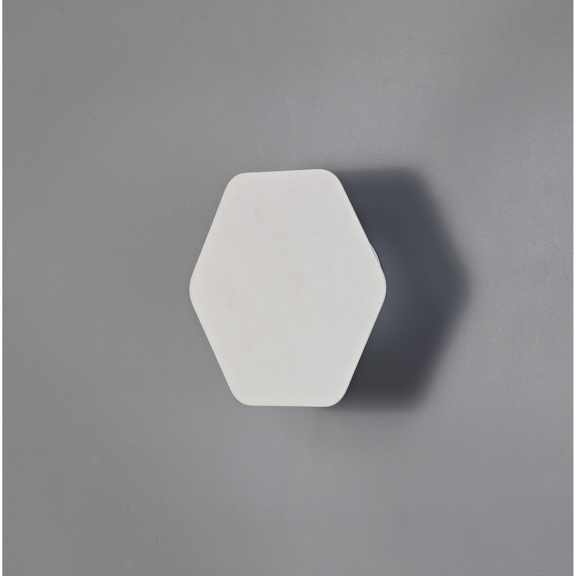 NLK03829 Modena Magnetic Base Wall Lamp LED 15cm Horizontal Hexagonal Sand White