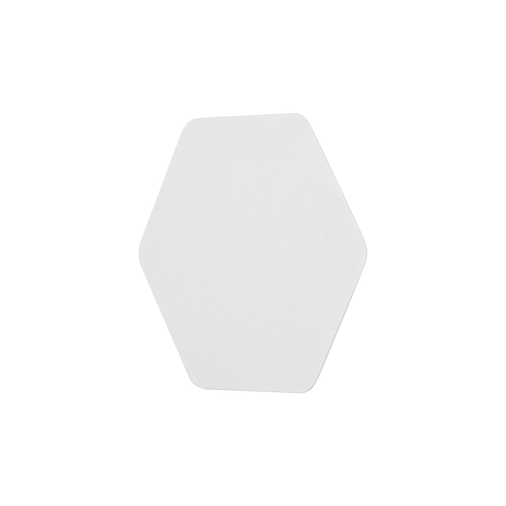 NLK03849 Modena Magnetic Base Wall Lamp LED 20cm Horizontal Hexagonal Sand White