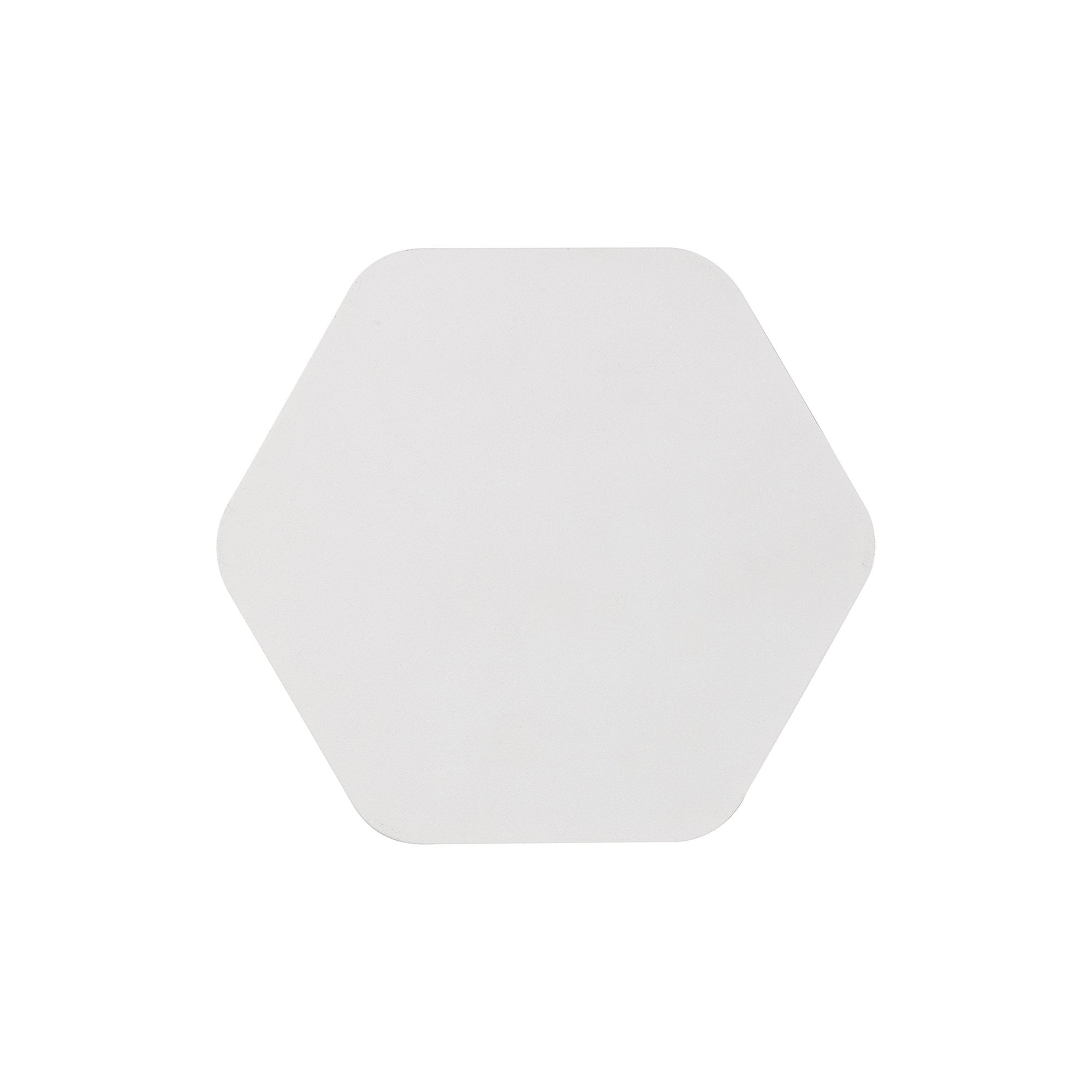 NLK03849 Modena Magnetic Base Wall Lamp LED 20cm Horizontal Hexagonal Sand White