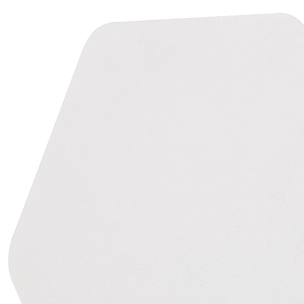 NLK03849 Modena Magnetic Base Wall Lamp LED 20cm Horizontal Hexagonal Sand White