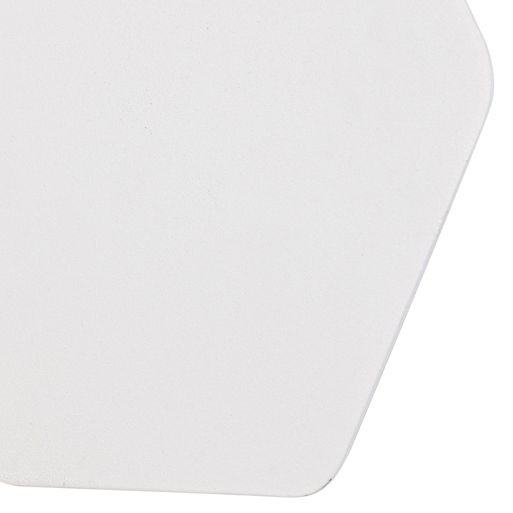 NLK03849 Modena Magnetic Base Wall Lamp LED 20cm Horizontal Hexagonal Sand White