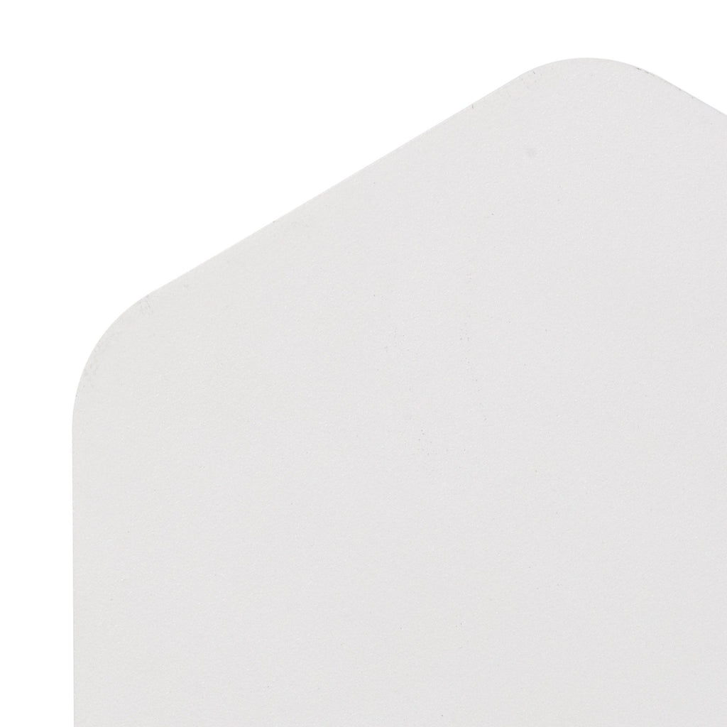 NLK03859 Modena Magnetic Base Wall Lamp LED 20cm Vertical Hexagonal Sand White