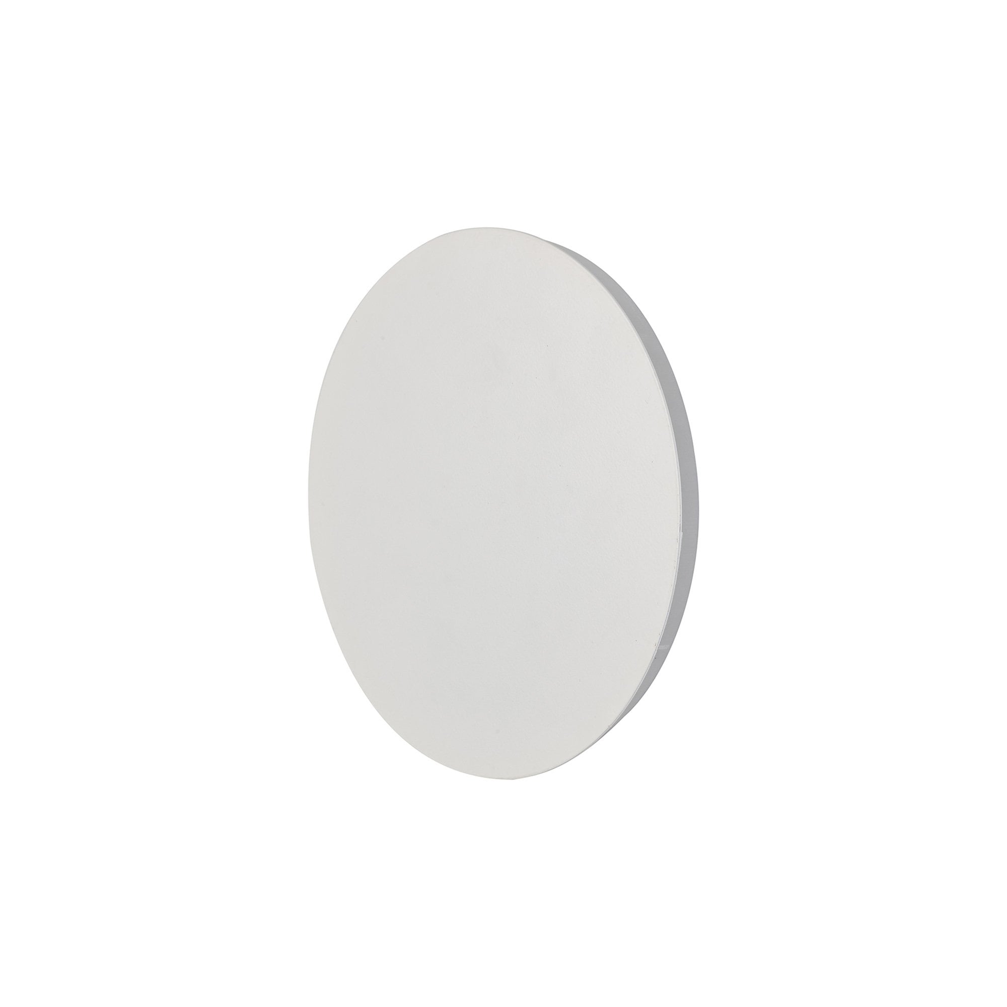 NLK03869 Modena Magnetic Base Wall Lamp LED 20/19cm Round Centre Sand White/Acrylic Frosted Diffuser