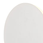 NLK03869 Modena Magnetic Base Wall Lamp LED 20/19cm Round Centre Sand White/Acrylic Frosted Diffuser