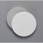 NLK03879 Modena Magnetic Base Wall Lamp LED 20/19cm Round Right Offset Sand White/Acrylic Frosted Diffuser