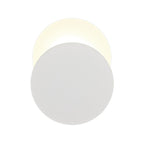 NLK03889 Modena Magnetic Base Wall Lamp LED 20/19cm Round Bottom Offset Sand White/Acrylic Frosted Diffuser