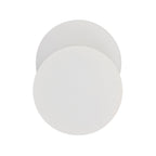 NLK03889 Modena Magnetic Base Wall Lamp LED 20/19cm Round Bottom Offset Sand White/Acrylic Frosted Diffuser