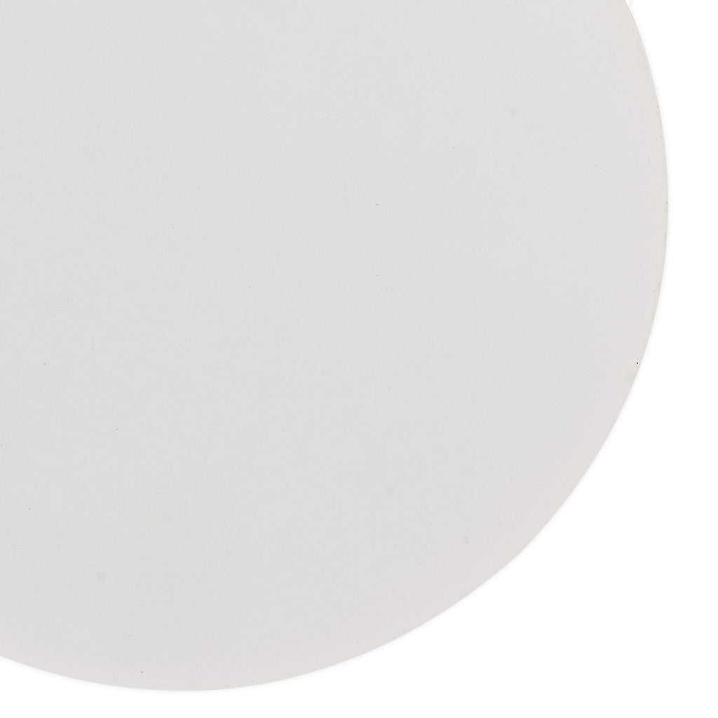 NLK03889 Modena Magnetic Base Wall Lamp LED 20/19cm Round Bottom Offset Sand White/Acrylic Frosted Diffuser