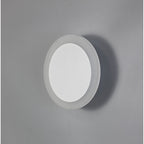 NLK03899 Modena Magnetic Base Wall Lamp LED 15/19cm Round Centre Sand White/Acrylic Frosted Diffuser