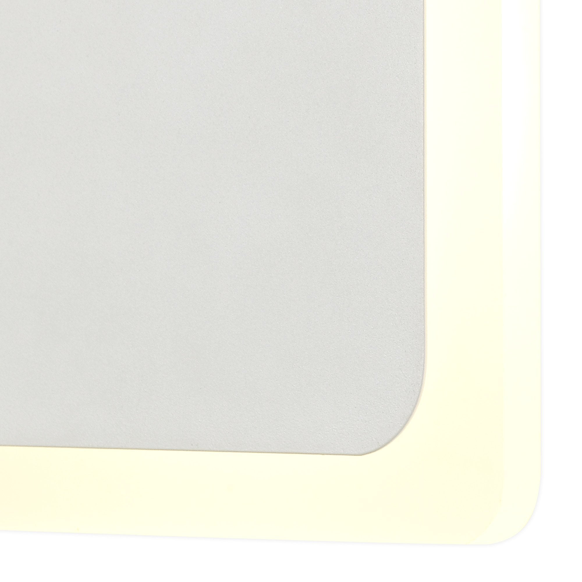 NLK03959 Modena Magnetic Base Wall Lamp LED 15/19cm Square Centre Sand White/Acrylic Frosted Diffuser