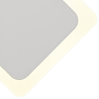 NLK03969 Modena Magnetic Base Wall Lamp LED 15/19cm Diamond Centre Sand White/Acrylic Frosted Diffuser