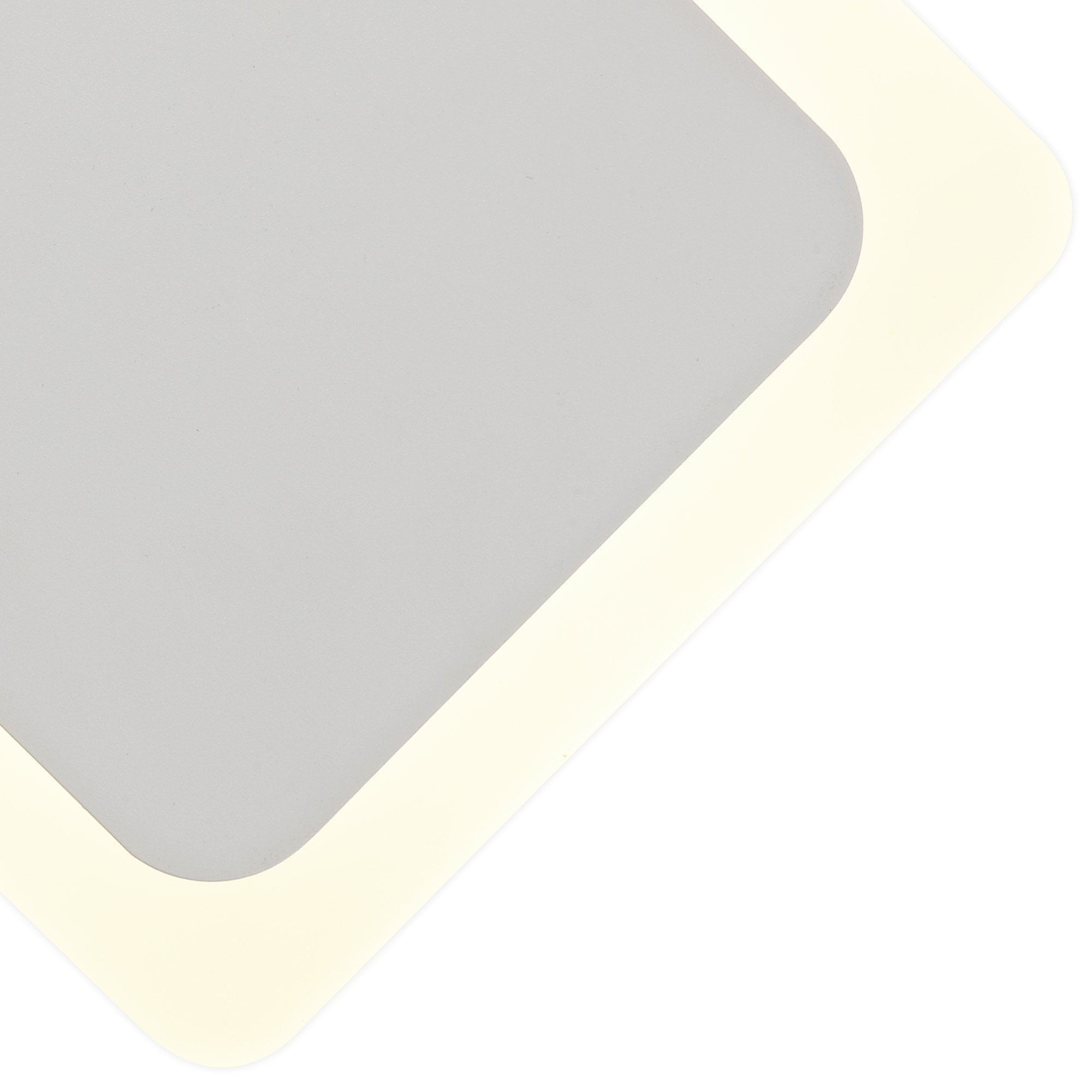 NLK03969 Modena Magnetic Base Wall Lamp LED 15/19cm Diamond Centre Sand White/Acrylic Frosted Diffuser