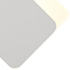 NLK03989 Modena Magnetic Base Wall Lamp LED 15/19cm Diamond Bottom Offset Sand White/Acrylic Frosted Diffuser