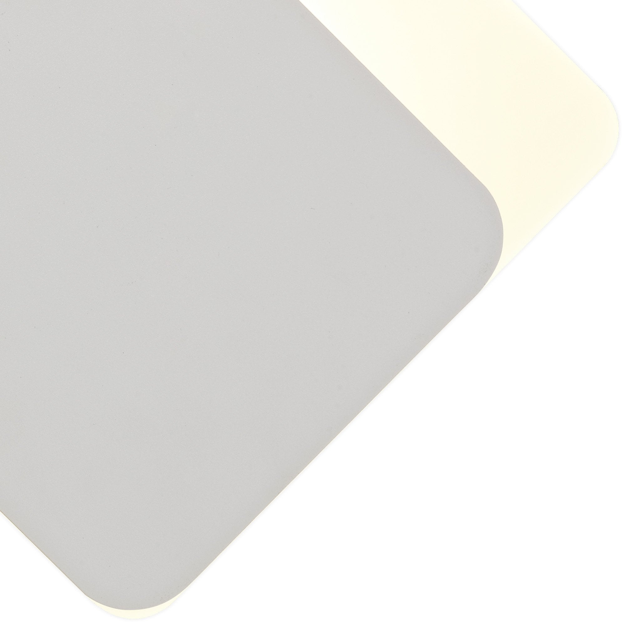 NLK03989 Modena Magnetic Base Wall Lamp LED 15/19cm Diamond Bottom Offset Sand White/Acrylic Frosted Diffuser