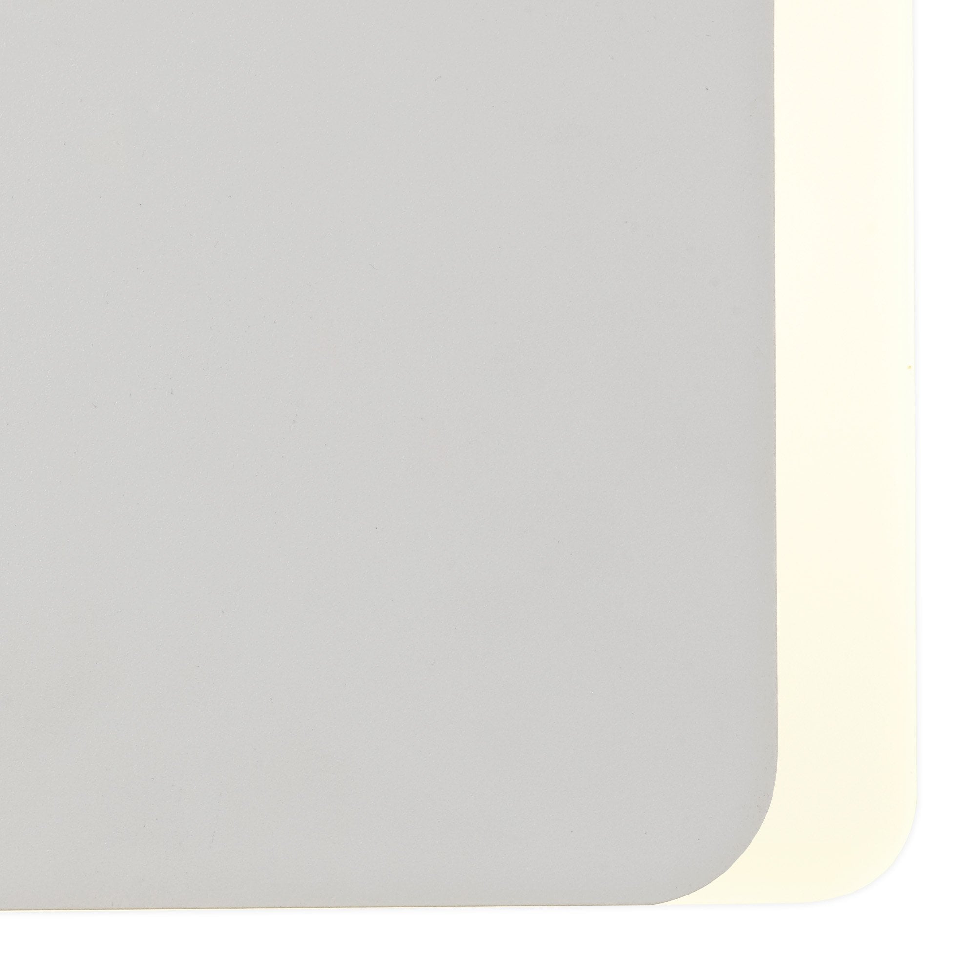 NLK03999 Modena Magnetic Base Wall Lamp LED 15/19cm Square Bottom Offset Sand White/Acrylic Frosted Diffuser