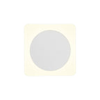 NLK04009 Modena Magnetic Base Wall Lamp LED 15cm Round 19cm Square Centre Sand White/Acrylic Frosted Diffuser