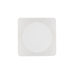 NLK04009 Modena Magnetic Base Wall Lamp LED 15cm Round 19cm Square Centre Sand White/Acrylic Frosted Diffuser