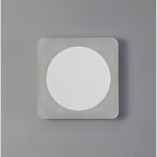 NLK04009 Modena Magnetic Base Wall Lamp LED 15cm Round 19cm Square Centre Sand White/Acrylic Frosted Diffuser